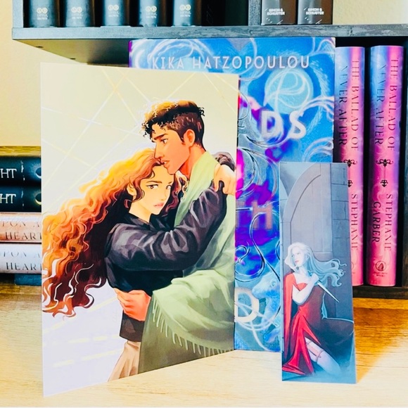 Fairyloot Exclusive Signed Edition Threads That  Bind by Kika Hatzopualuo